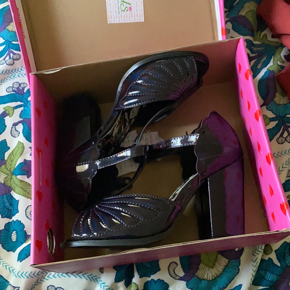 Iron Fist black mermaid heels